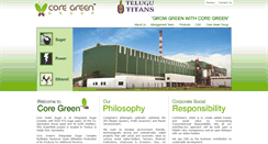 Desktop Screenshot of coregreen.in